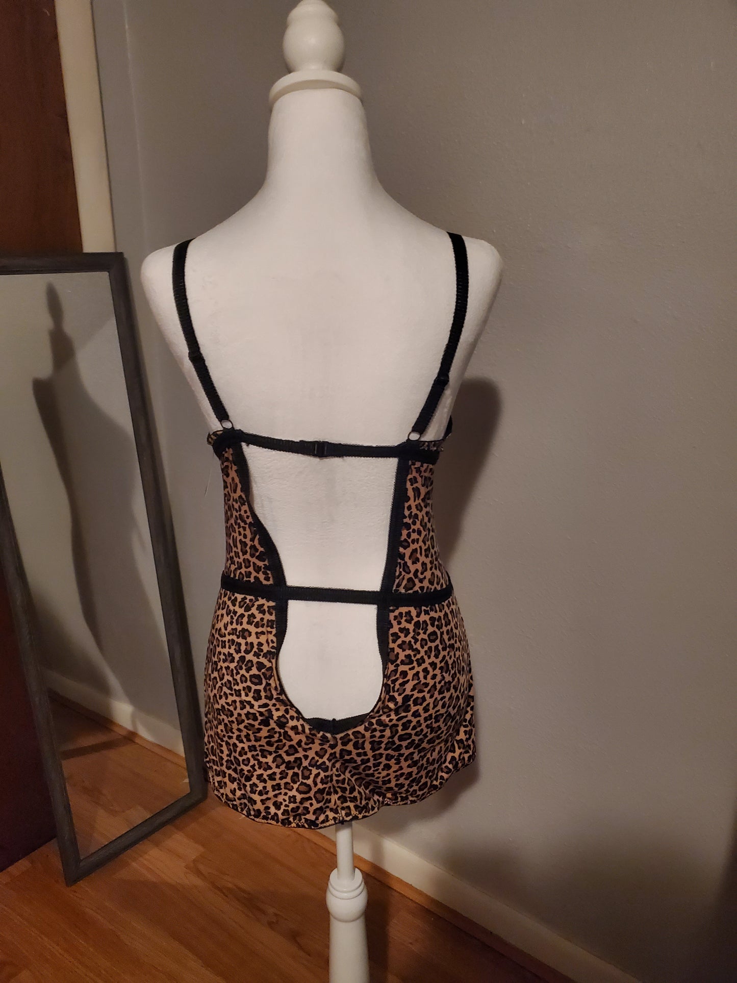 Leopard Lingerie Dress 3I
