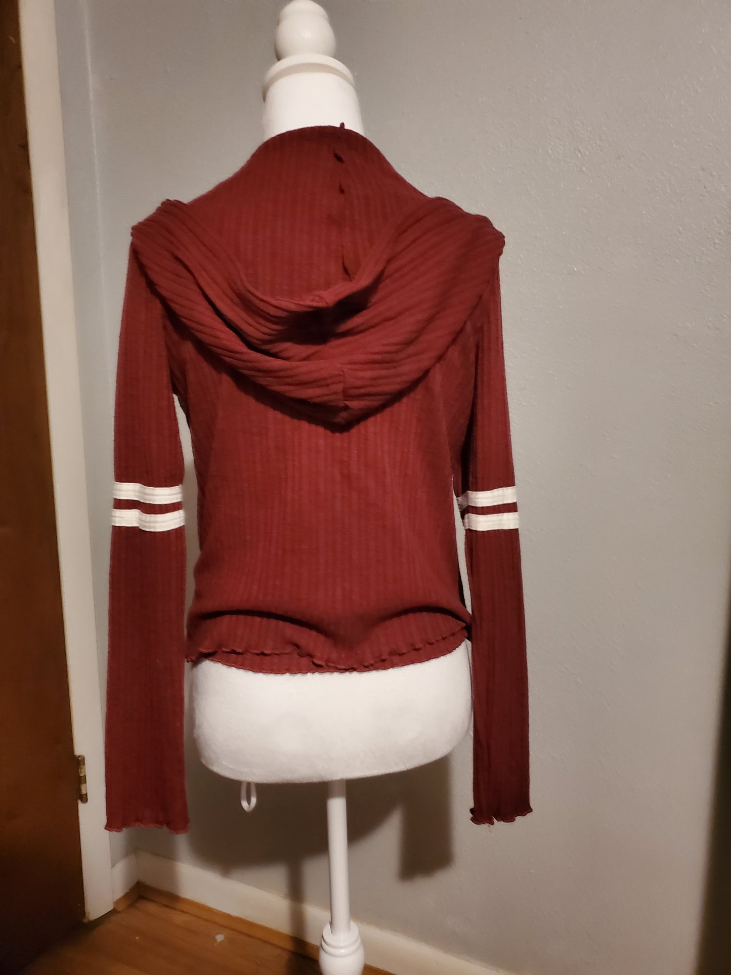 2-PC Burgundy Sweater Set 13F