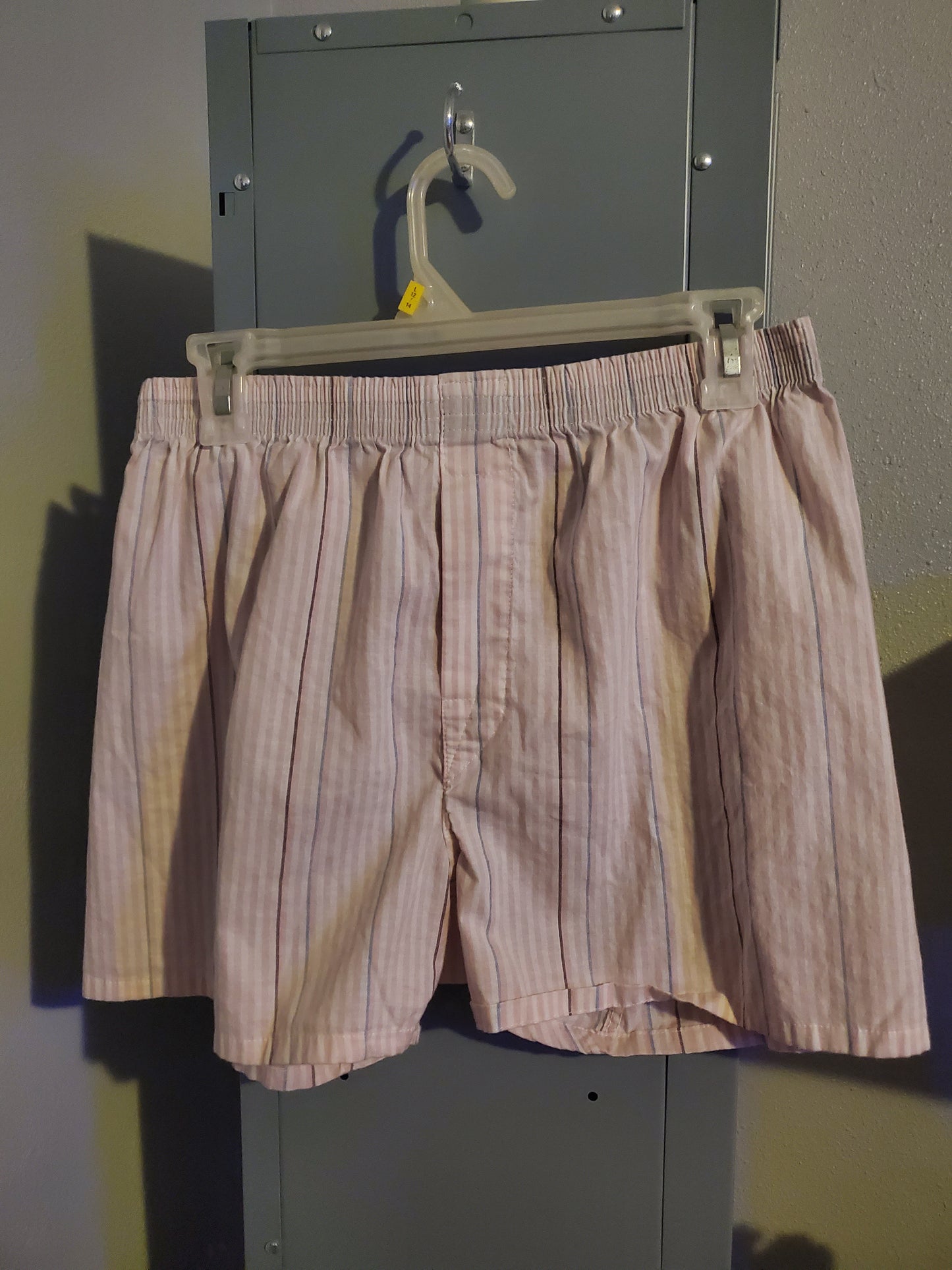 Pink Pin Stripped Boxer Shorts 29C