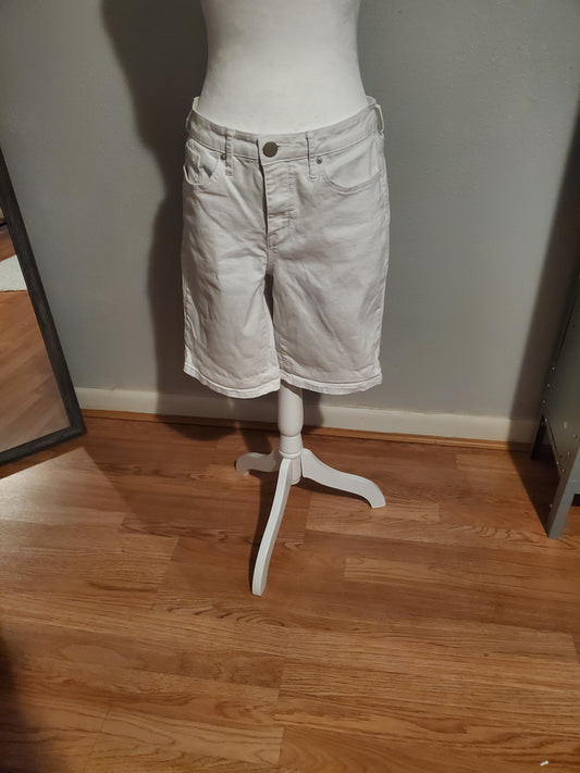 Jean Knee Length Shorts 1C