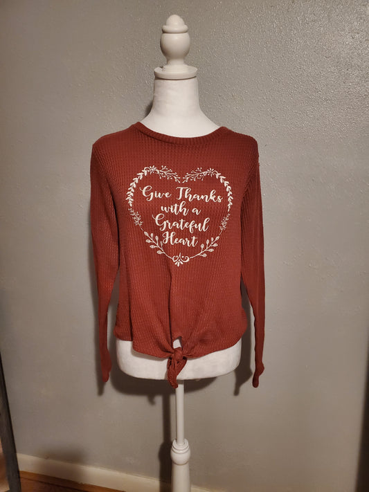 Rust Fall Long Sleeve Top 2D