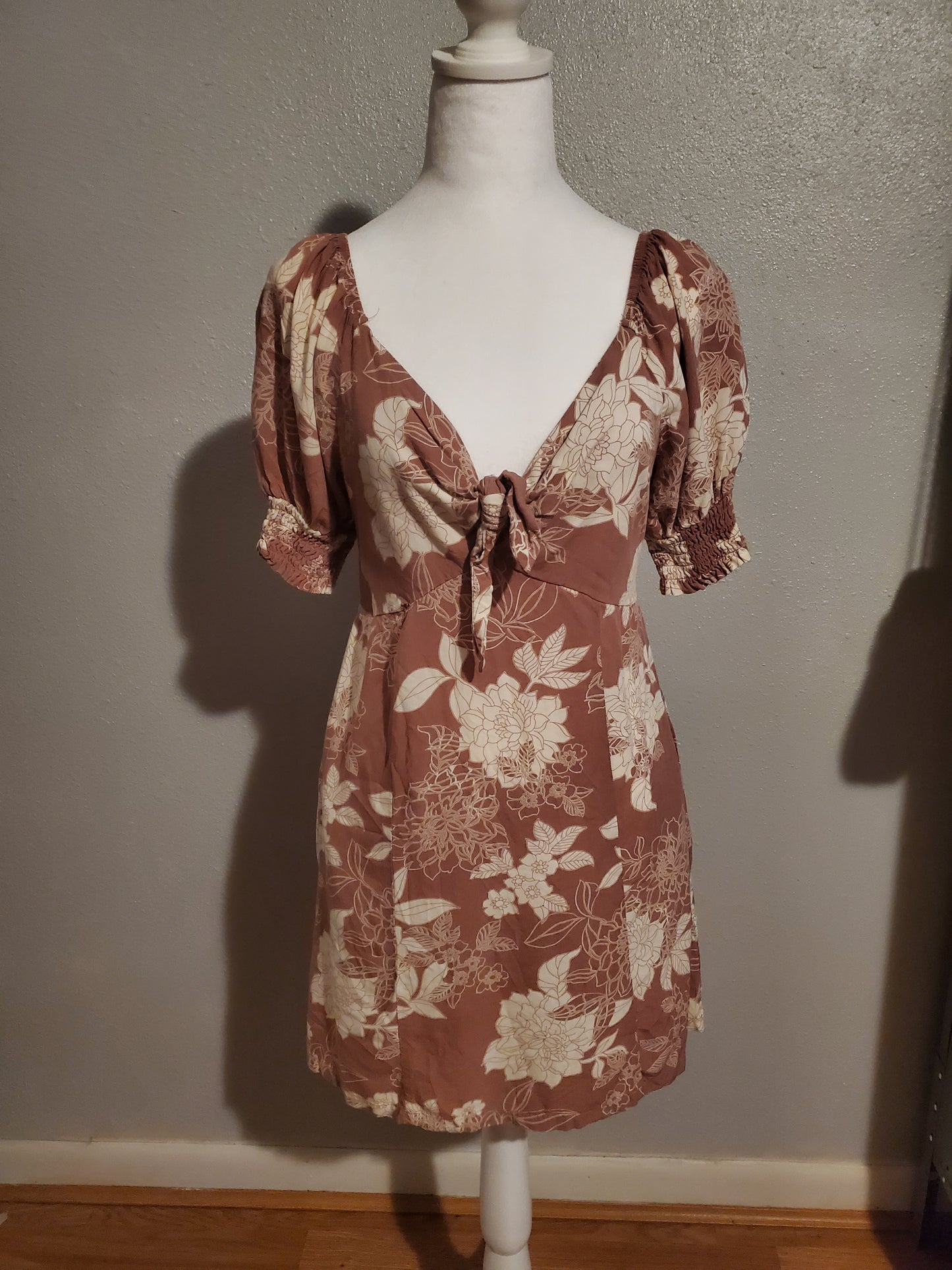 Tropical Coral Sundress 1G