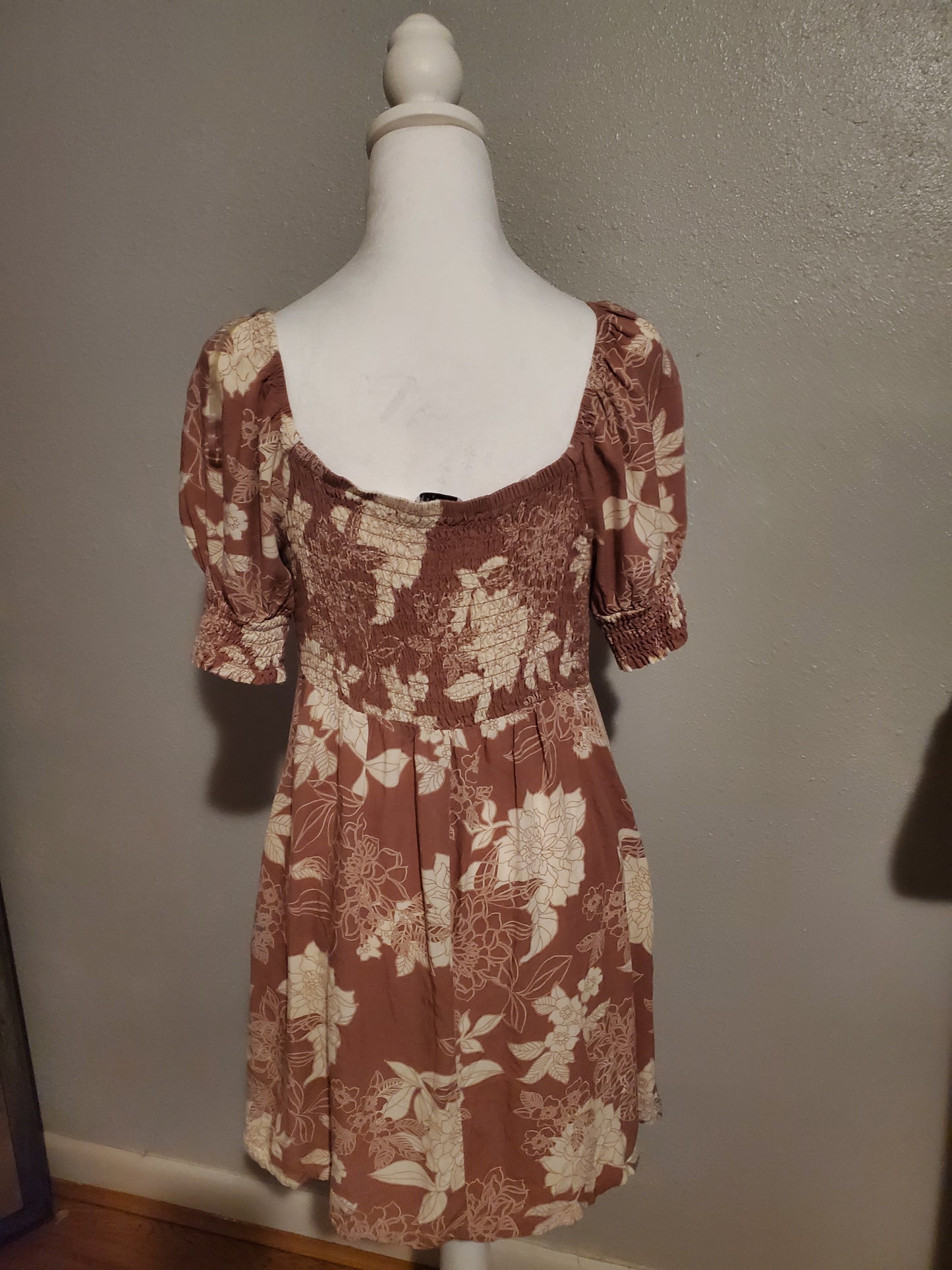 Tropical Coral Sundress 1G