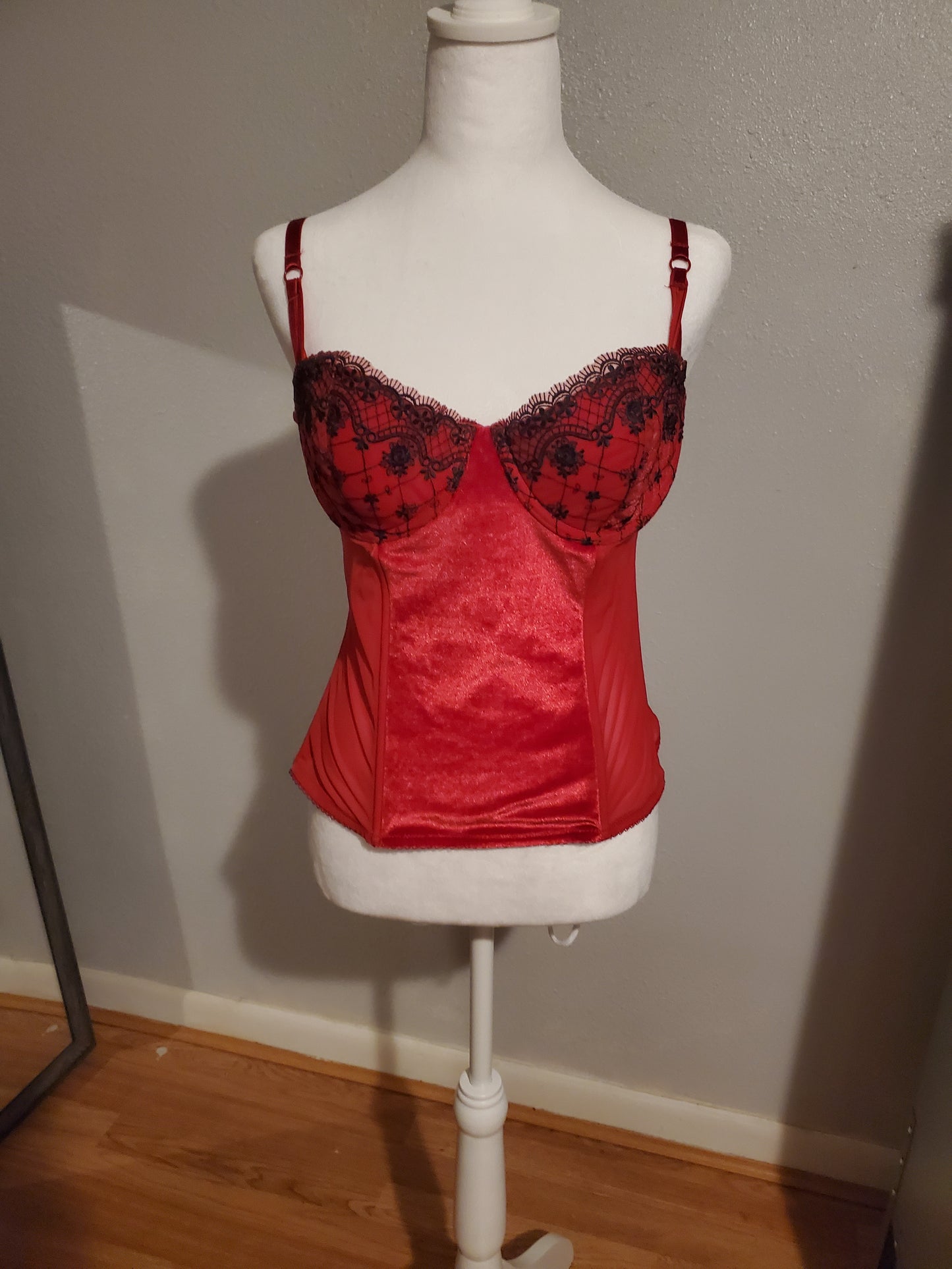Corset Red/Black 1I
