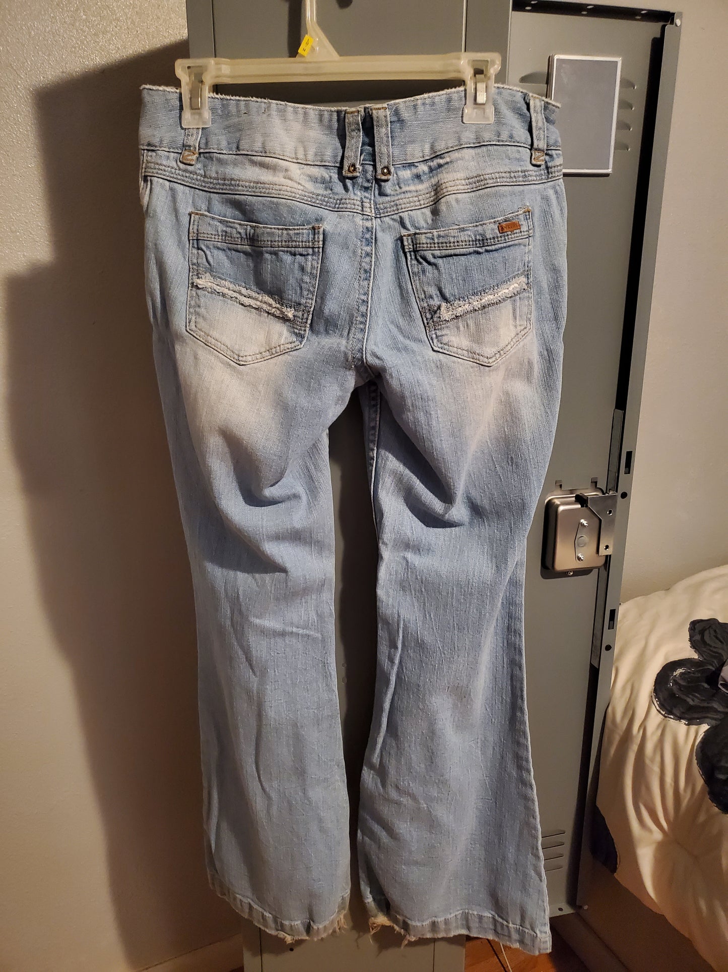 Faded Wide Leg Amethyst Jeans 21E