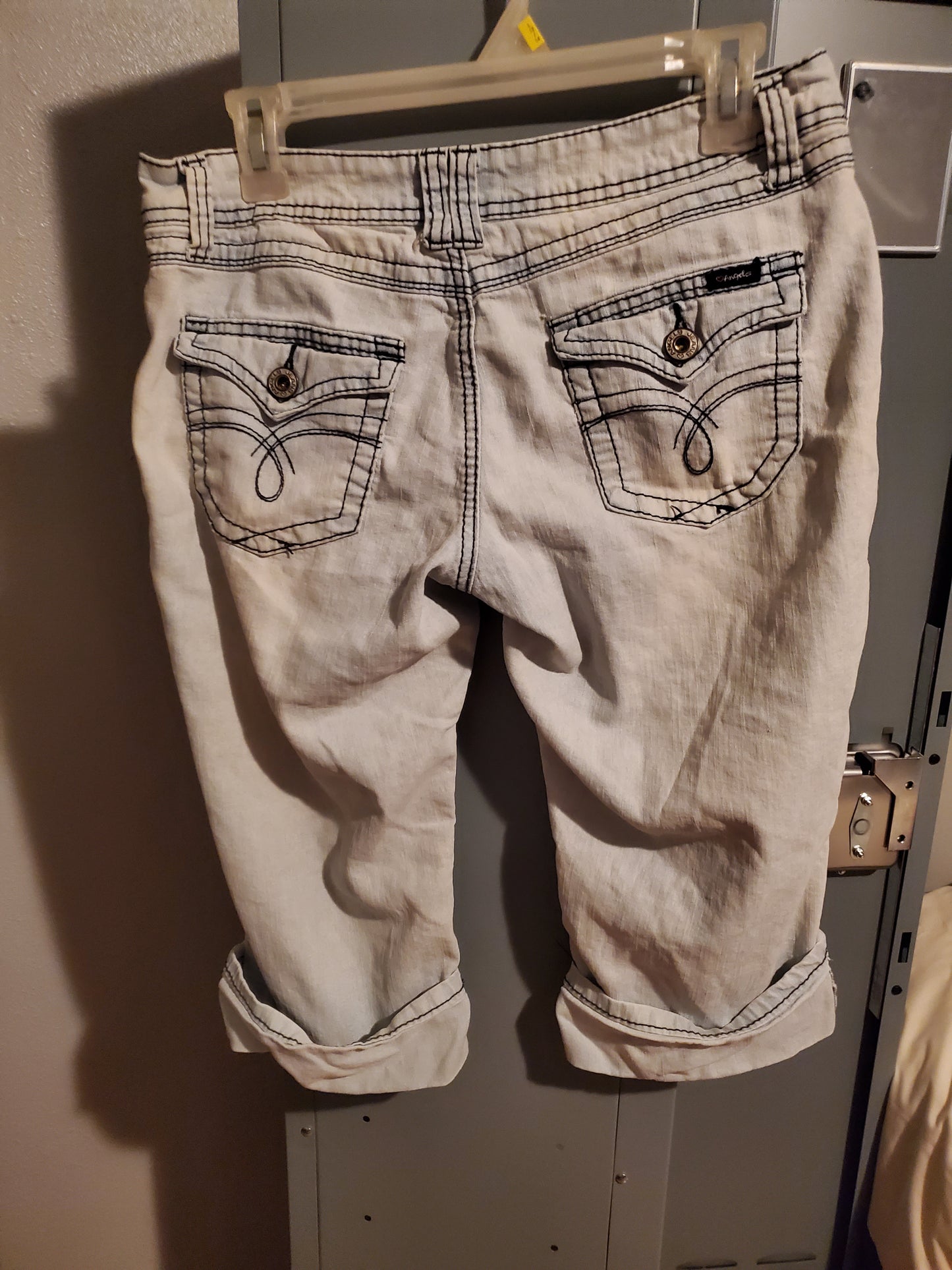 Angels Jean Capri Shorts 24C