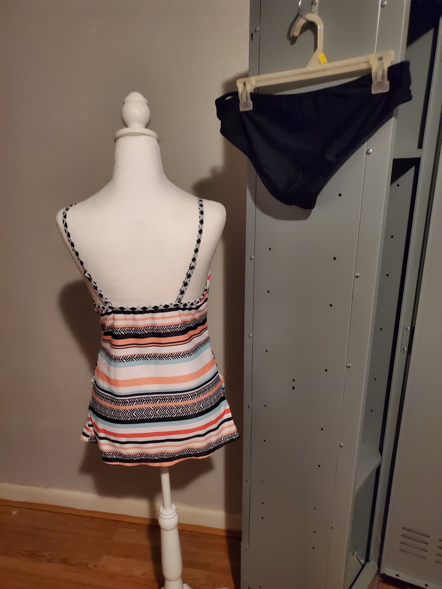 Beachsissi 2 Piece Striped Bathing Suit 15J