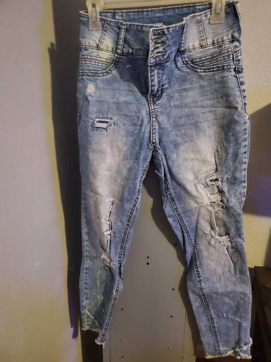 High Rise Skinny Jeans 22E