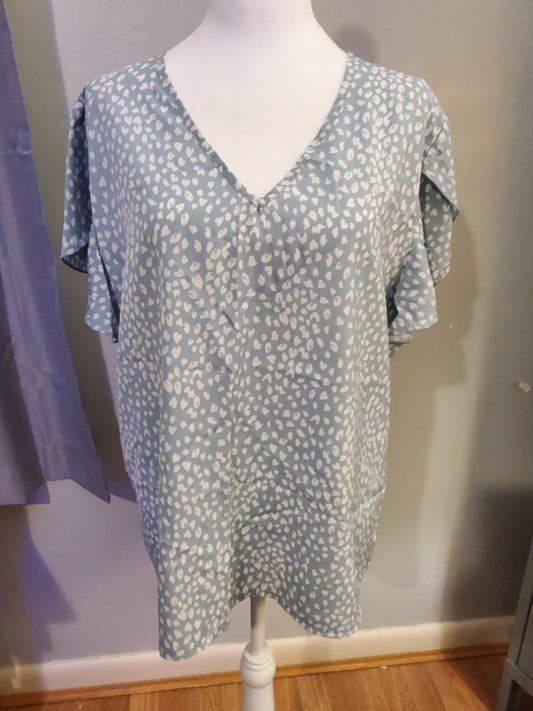 Pale blue/white spots 5B