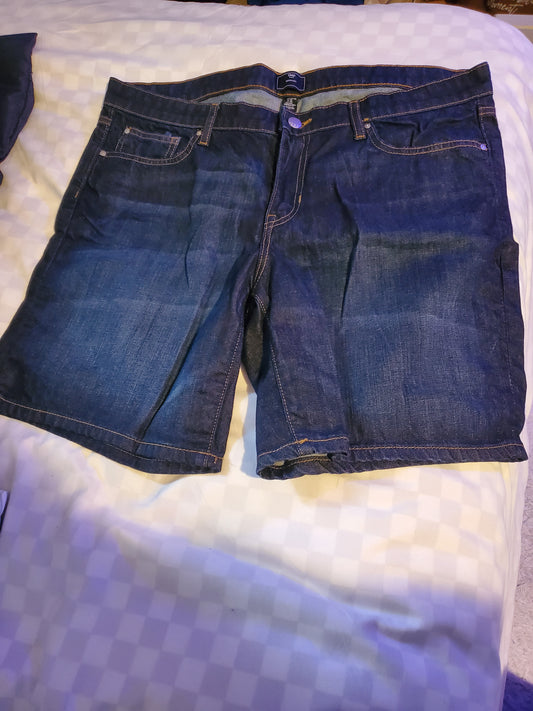 Dark Blue Demin Shorts 13C