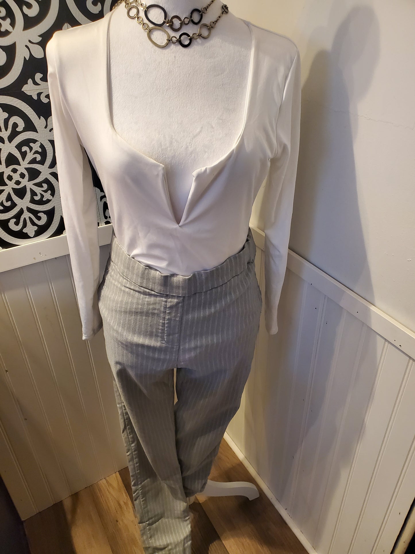 White Body Suit 13B (also available in black)