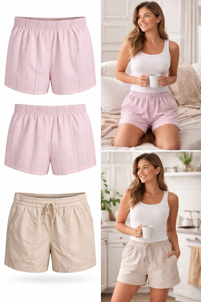 Pink Pin Stripped Boxer Shorts 29C