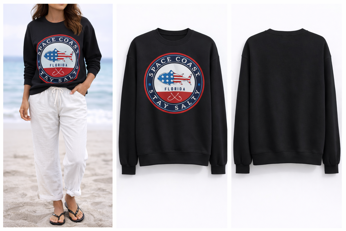 Black Cocoa Beach Sweatshirt 16F